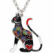 Floral Cat Necklace & Pendant - Tribe of Pets