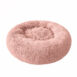 Fluffy™ Anxiety Reducing Pet Bed | Cat & Dog - Leather Pink / S (20in/50cm) / Tribe of Pets Warehouse - Tribe of Pets