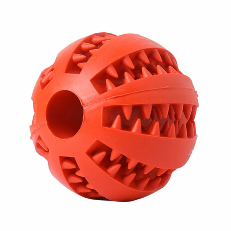 SlowFood™ Extra Durable Dog Ball - Red / S - 5cm - Tribe of Pets