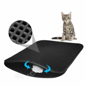 Magic Cat Litter Mat - Black / L Foldable (most popular) - Tribe of Pets
