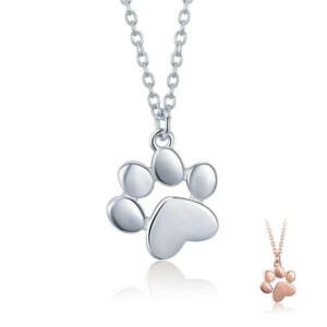 TribePaw™ Necklace - Silver & Gold - Tribe of Pets