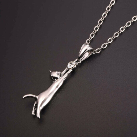CatLove™ Pendant & Necklace - 18k Gold or Platinum plated - Tribe of Pets CatLove™ Pendant & Necklace - 18k Gold or Platinum plated - Tribe of Pets
