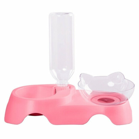 Cat Feeder Tray - Pink Tray / Tribe of Pets Warehouse - Tribe of Pets