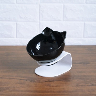 Design Cat Feeder Tray - Mono Black / Standard - Tribe of Pets