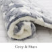 The Soft Pet Cuddle Blanket - Grey Stars / XS 32x25cm / Tribe of Pets Warehouse - Tribe of Pets