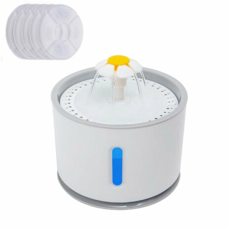Automatic Pet Water Fountain for Cats and Dogs - 2.4L Plastic Top with 5 filters / USB / Tribe of Pets Warehouse - Tribe of Pets Automatic Pet Water Fountain for Cats and Dogs - 2.4L Plastic Top with 5 filters / USB / Tribe of Pets Warehouse - Tribe of Pets