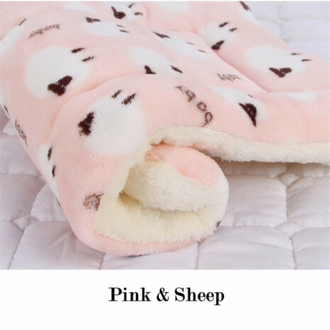 The Soft Pet Cuddle Blanket - Pink Sheep / XXL 89x68cm / Tribe of Pets Warehouse - Tribe of Pets