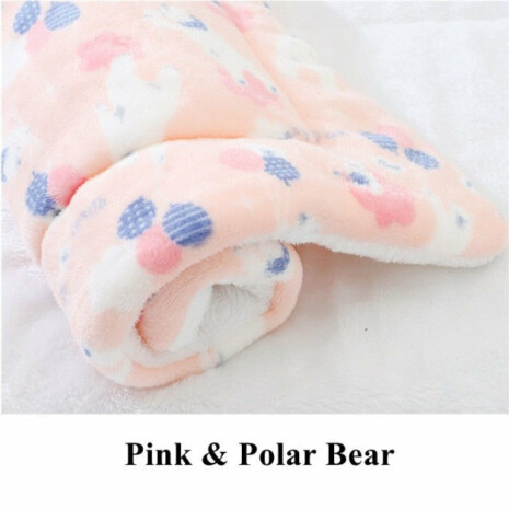 The Soft Pet Cuddle Blanket - Pink Polar Bear / L 69x52cm / Tribe of Pets Warehouse - Tribe of Pets The Soft Pet Cuddle Blanket - Pink Polar Bear / L 69x52cm / Tribe of Pets Warehouse - Tribe of Pets