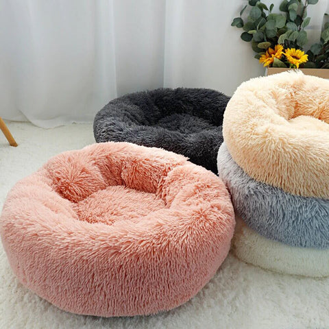 soft pet bed for dogs and cats, fluffy