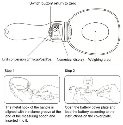 instructions digital scale for pets